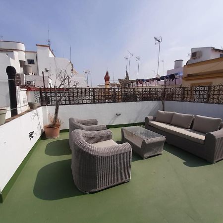 Ferienwohnung Champion Duplex Terrace And Garage Old Town 6 Pax Sevilla Exterior foto