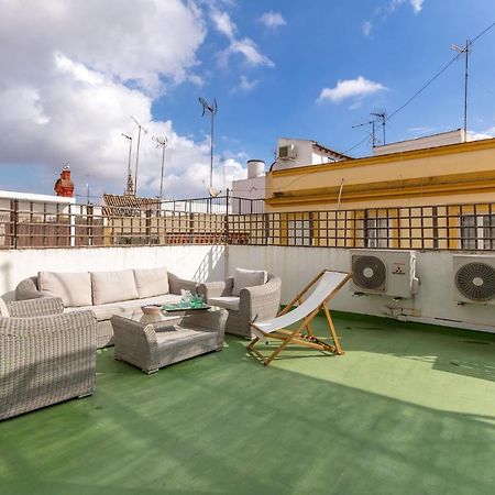 Ferienwohnung Champion Duplex Terrace And Garage Old Town 6 Pax Sevilla Exterior foto